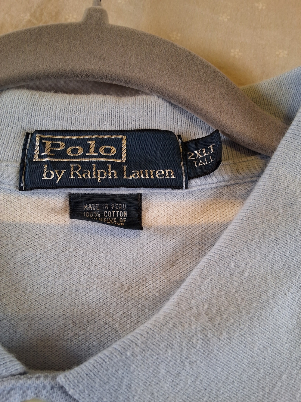 Polo by Ralph Lauren Light Blue Cotton Polo
